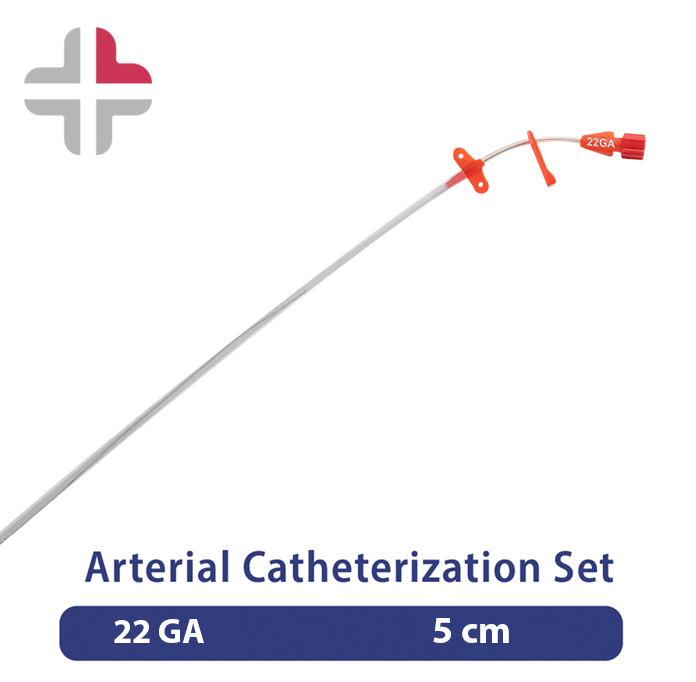 CAT225-1 مجموعه کاتتر شریانی گیج 22 و طول 5 سانتیمتر - تصویر 1
